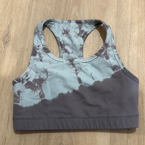 Electric rose sports bra